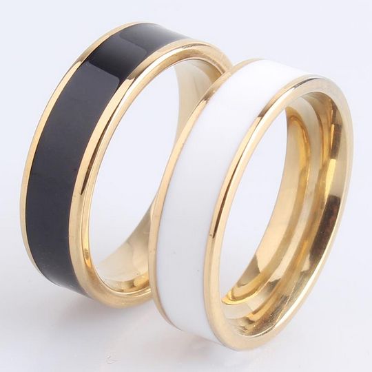 Комплект колец День и ночь