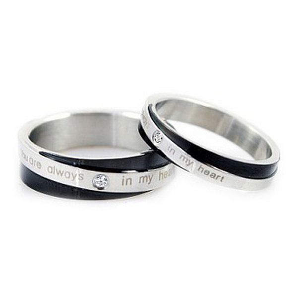 Комплект колец Глубоко в сердце