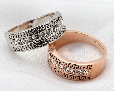 Комплект колец Танец бабочек