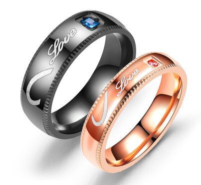 Gredzenu komplekts Mīlošā sirds