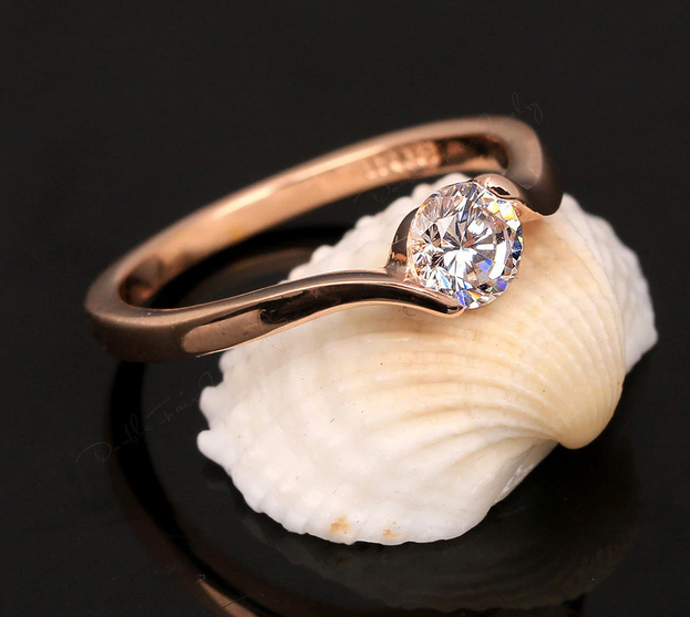 Комплект колец Слеза счастья