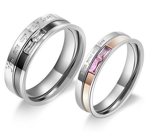 Gredzenu komplekts Vienīgā mīla