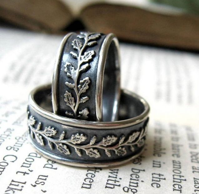 Комплект колец Цветущие чувства