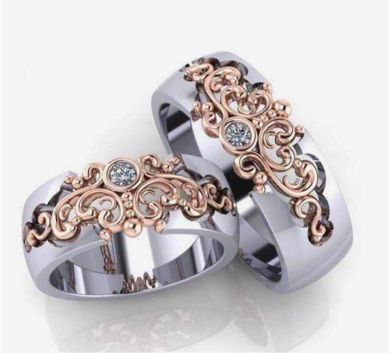 Комплект колец Утончённость