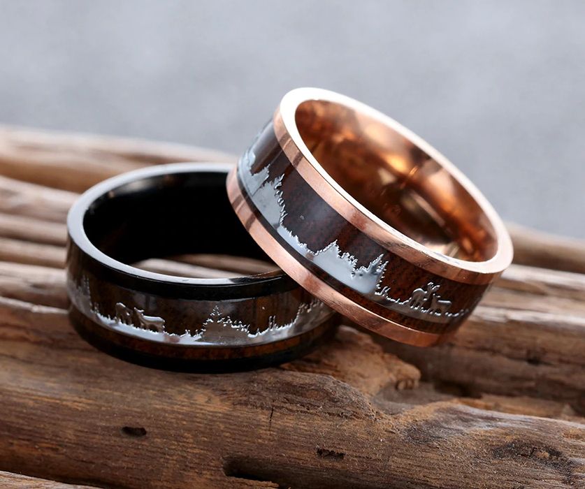 Комплект колец Зимняя сказка