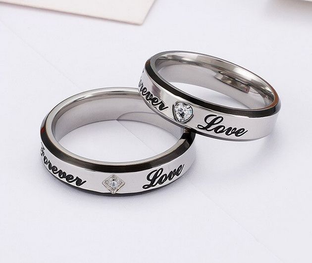 Комплект колец Вечная любовь