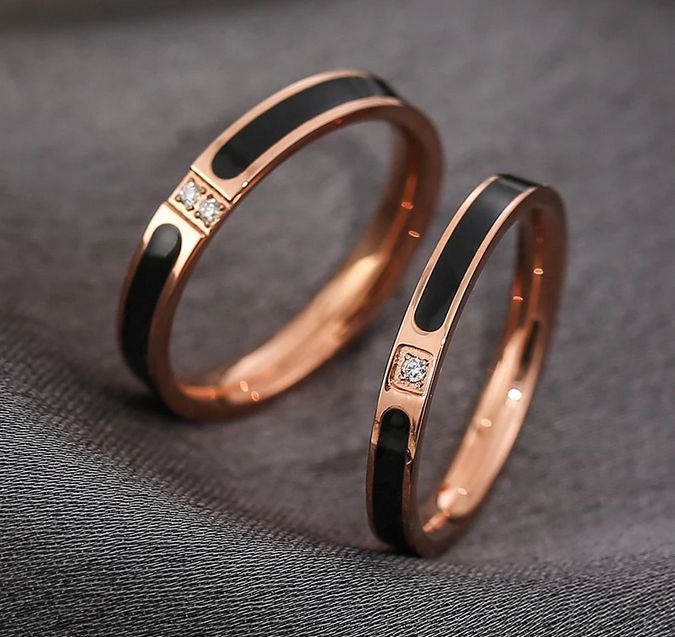 Gredzenu komplekts Izsmalcinātā nakts