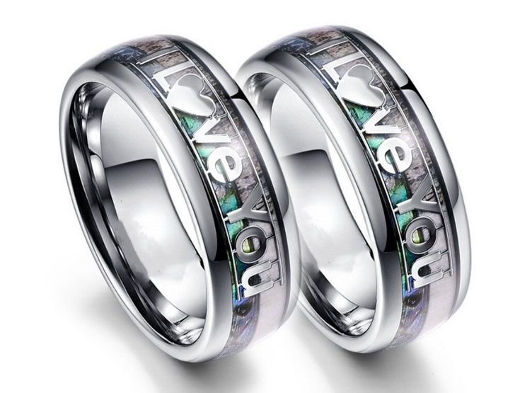 Gredzenu komplekts I Love You