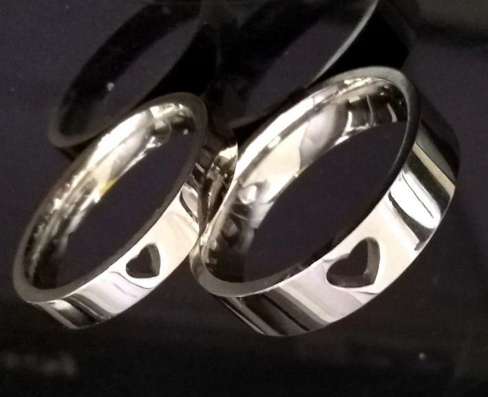 Gredzenu komplekts Gaišā sirds