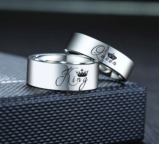 Комплект колец Король и королева