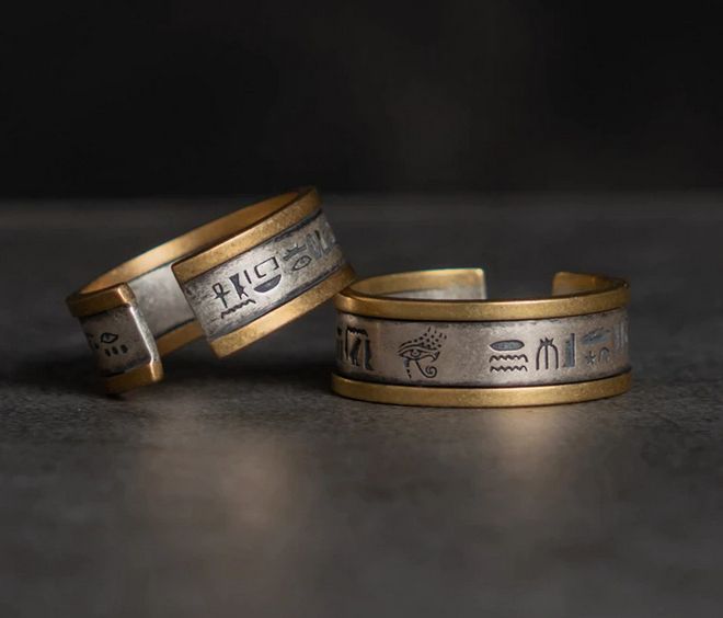 Комплект колец Первобытная красота