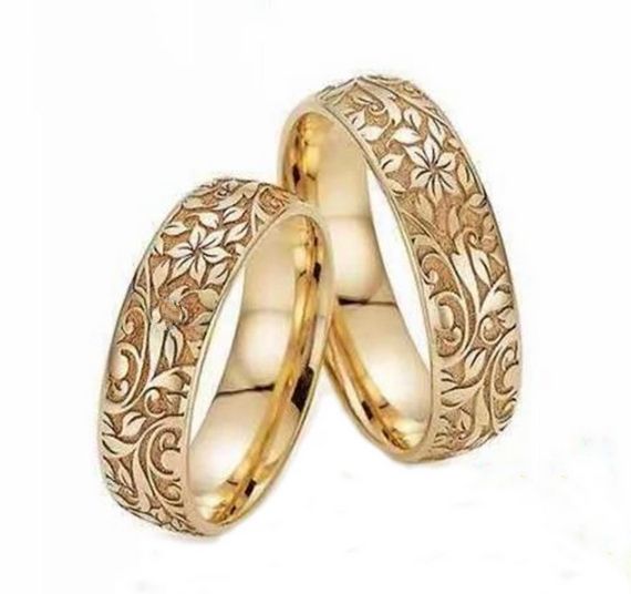 Комплект колец Цветущие чувства