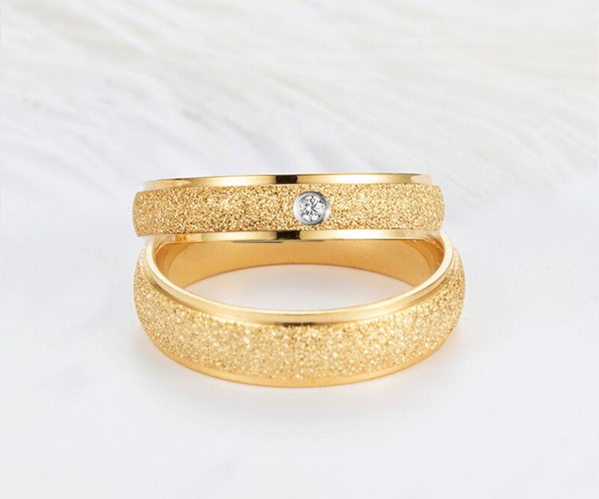 Комплект колец Тёплый поцелуй