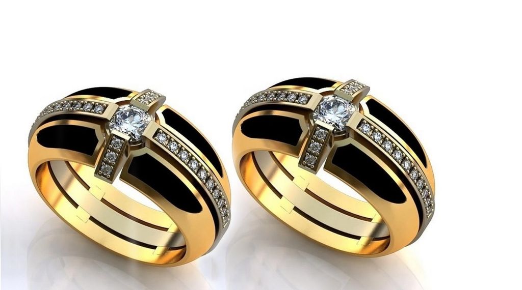 Комплект колец Благодарность