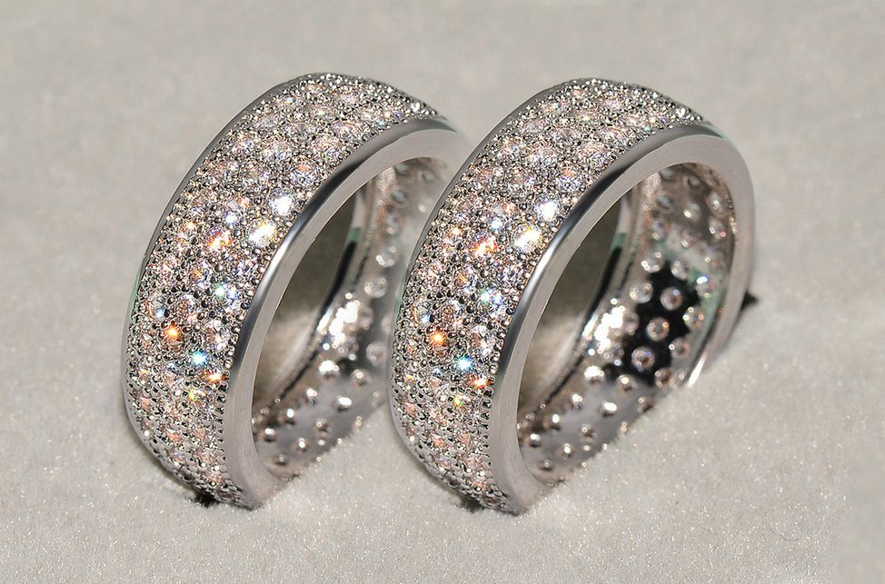 Комплект колец Сияние романтики