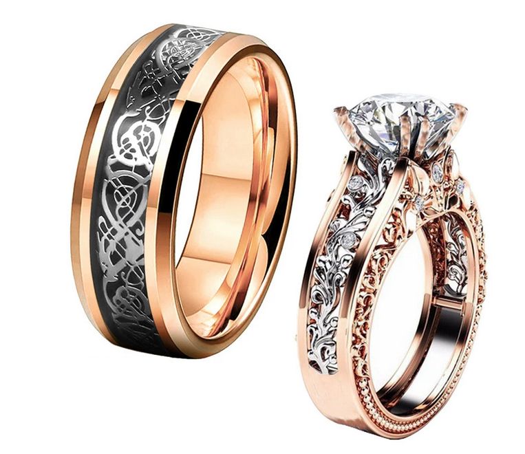 Комплект колец Радостное предчувствие