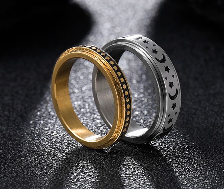 Gredzenu komplekts Diena un nakts