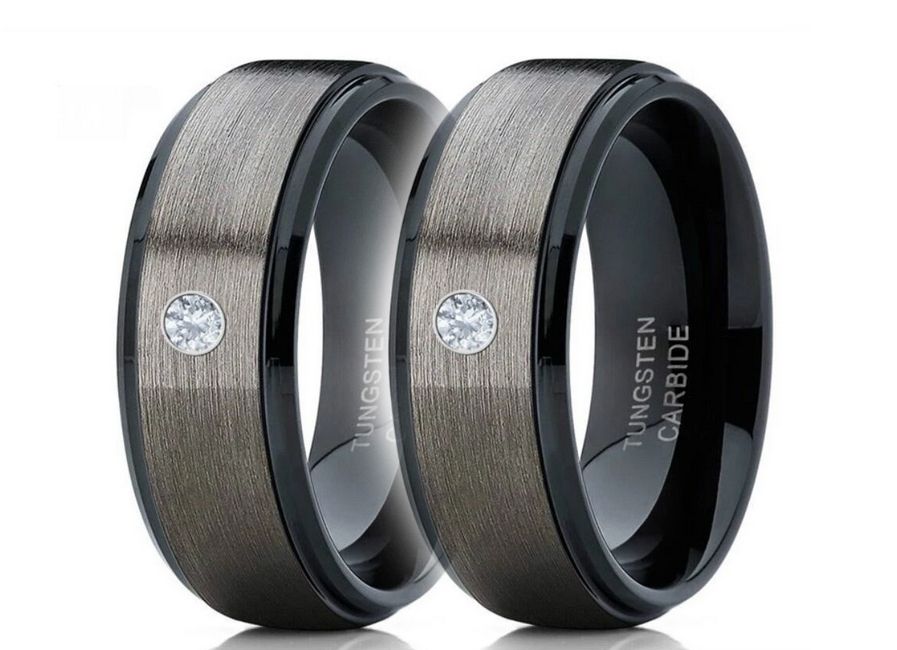 Gredzenu komplekts Spilgtā nakts