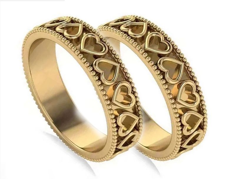 Gredzenu komplekts Izkususī sirds