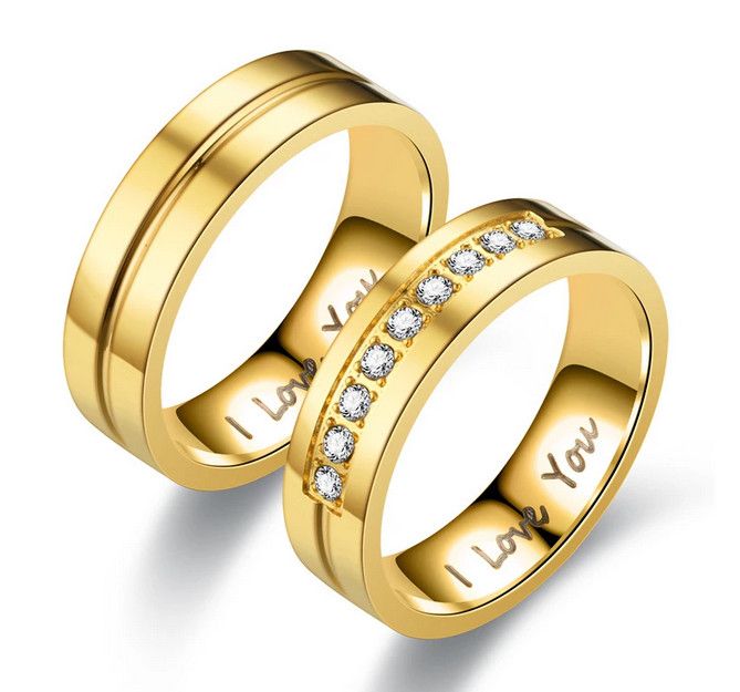 Gredzenu komplekts Es tevi mīlu