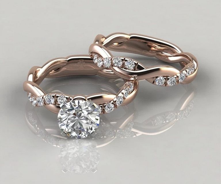 Gredzenu komplekts Maigie skūpsti