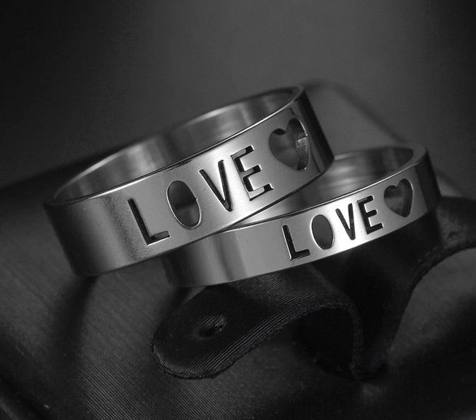 Комплект колец Любовь