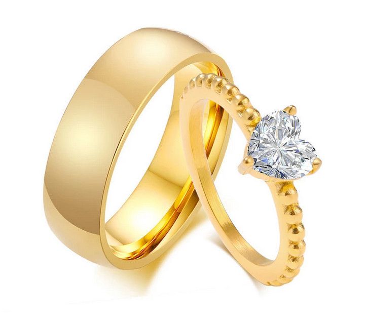 Gredzenu komplekts Mīļotā sirds