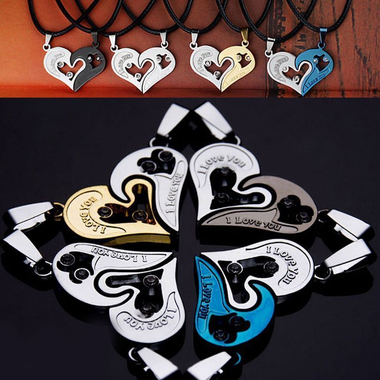 Комплект кулонов Сердце