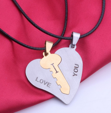 Kulonu komplekts Sirds atslēga