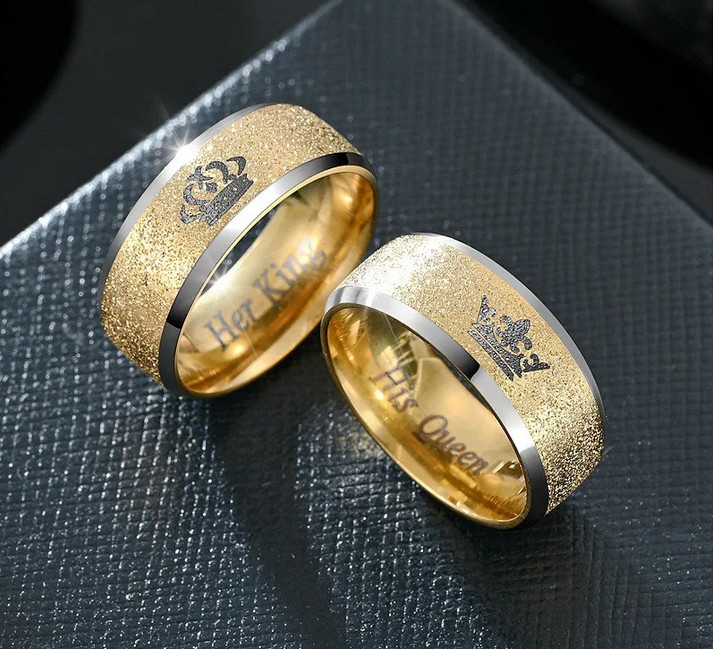 Комплект колец Король и Королева