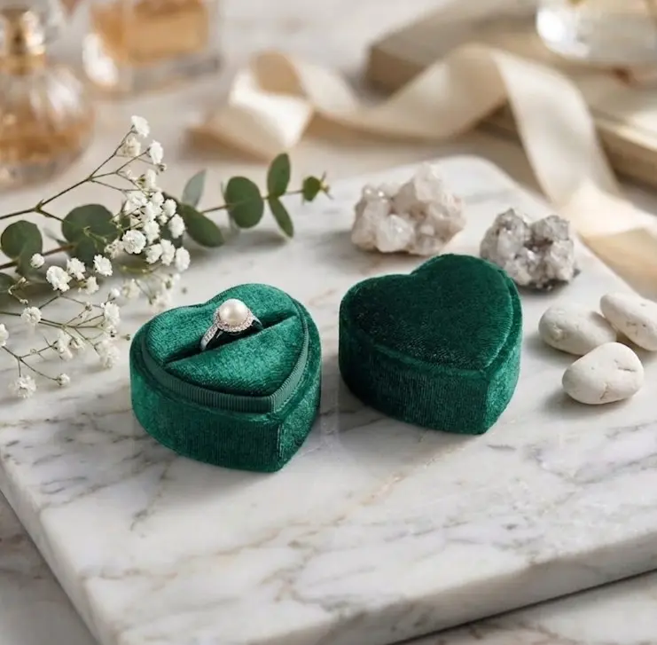 Коробочка для колец Красивое сердце