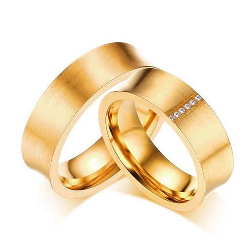 [GK105] Комплект колец Улыбка