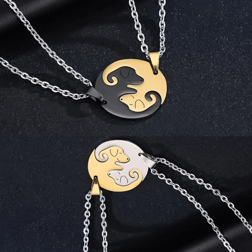 Комплект кулонов Собачки