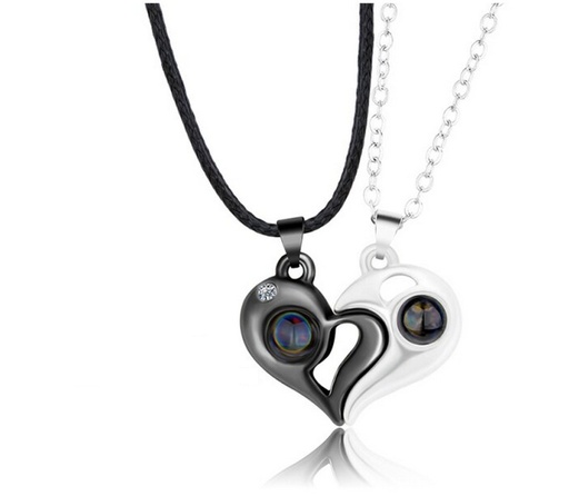 [RP86] Комплект кулонов Магнитное сердце