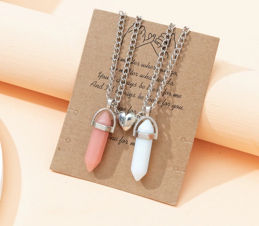 [RP95] Комплект кулонов Магнитное сердце