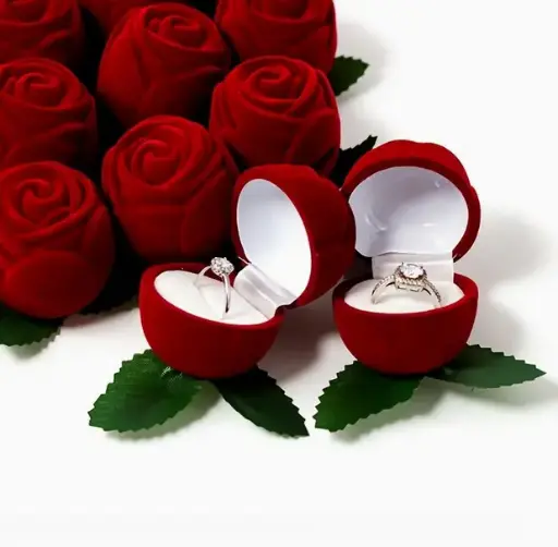 [BOX27] Gredzenu kastīte Ziediņš